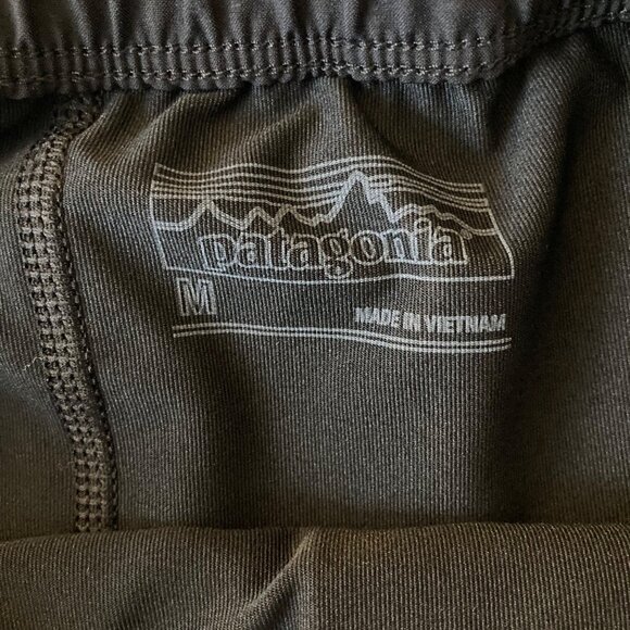 Womens Patagonia Fleetwith Skort Black M Polyester Spandex Faux wrap front - Picture 10 of 11